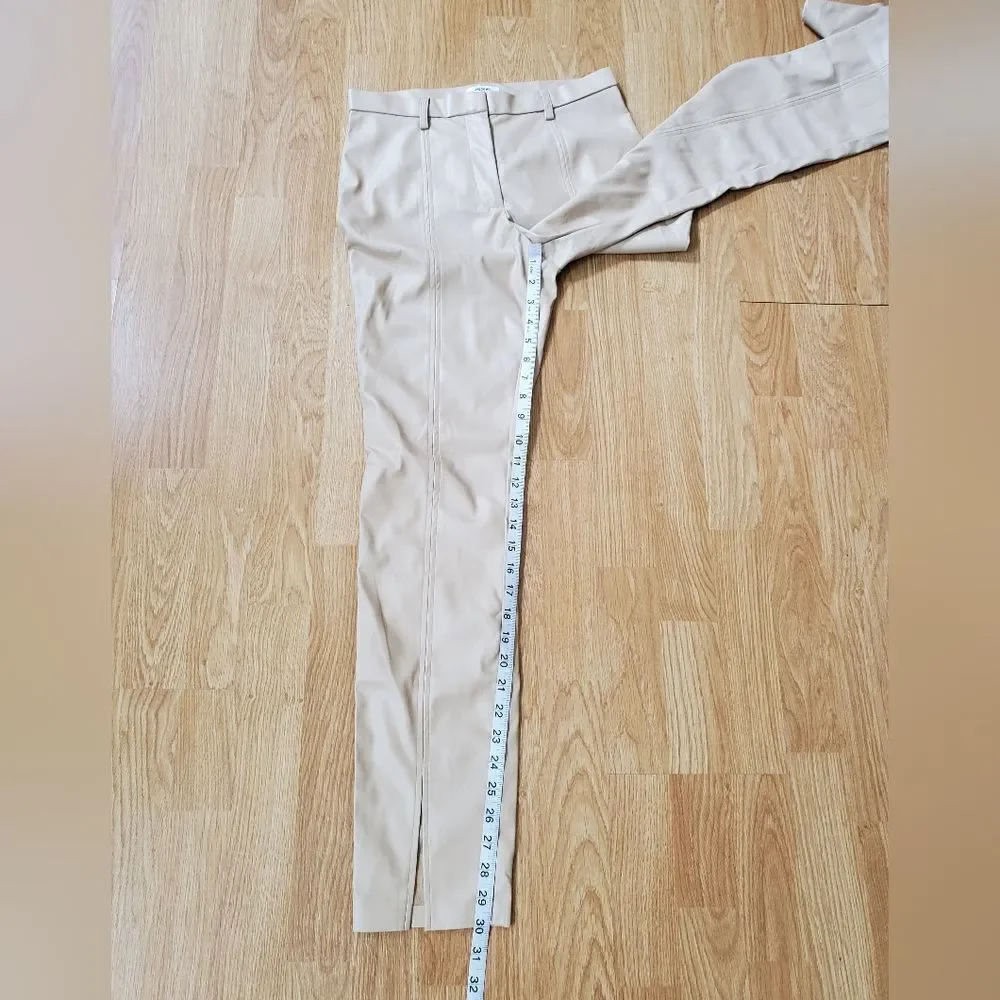 Jason Wu Faux Leather High Rise Skinny Pants sz Med=28×30